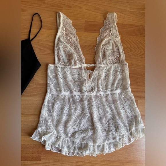 Lace Lingerie Set Victoria Secret Skarlett Blue L - Picture 1 of 7